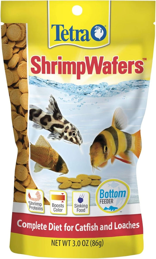 Tetra ShrimpWafers Complete Diet for Catfish and Loaches