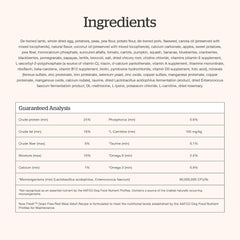 Now Fresh Grain-Free Premium Dry Dog Food with Lamb & Pork, Healthy Kibble for Adults Made with Real Red Meat, Chicken-Free Recipe, Enhanced with Pumpkin & Probiotics for Good Digestion, 22 lb Bag