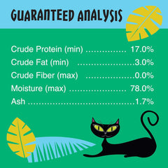 Tiki Cat Luau Shredded Meat, Ahi Tuna & Chicken Recipe in Chicken Consumme, Grain-Free Balanced Nutrition Wet Canned Cat Food, For All Life Stages