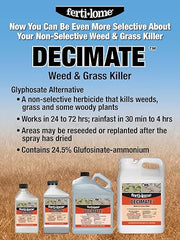 Fertilome (11261) DECIMATE Weed & Grass Killer