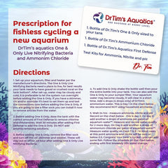 DrTim’s Aquatics One & Only Live Nitrifying Solution – for Reef, Nano & Seahorse Aquariums – Helps Establish Healthy Aquarium Environment