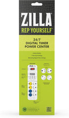 Zilla Reptile Pet Habitat Lighting & Terrarium Heat Power Center Timer, Digital