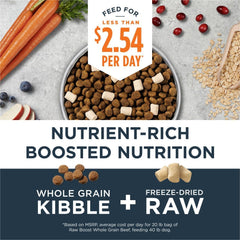 Instinct Raw Boost Whole Grain Beef & Barley Dry Dog Food