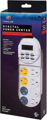 Coralife Aquarium Fish Tank 8-Outlet 24/7 Digital Power Center Timer