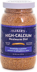 Fluker's High Calcium Mealworm Diet, Can Be Used as a Gut-Loading Food or Bedding