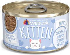 Weruva Kitten, Chicken & Pumpkin Formula in Gravy 3-oz Pouch(Pack of 12)