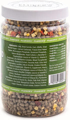 Fluker's Buffet Blend Tortoise Diet, Veggies with Fortified Pellets