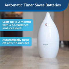 PetSafe Zoom Rotating Laser Cat Toy - Encourages Multi-Cat Play - Dual Red Laser Beams - Motion Toy - Whisper Quiet Operation - Battery Operated