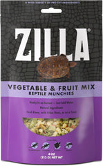 Zilla Reptile Munchies Vegetable and Fruit Mix 4 oz.