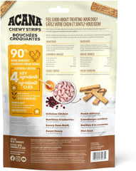 ACANA Chewy Strips Dog Treats, Chicken, Chewy Poultry Treats