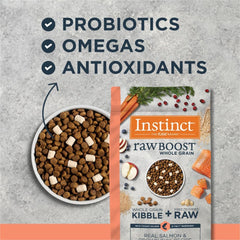 Instinct Raw Boost Whole Grain Salmon & Brown Rice Dry Dog Food