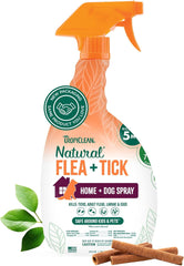TropiClean Natural Maximum Strength Flea and Tick Spray for Dogs and Home