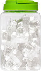 Ocean Nutrition Fish Feeder Seaweed Clips for Saltwater Fish - Aquarium Suction Cups, Holds Food Intact, Prolongs Feeding Process, Pack of 36 for Tangs, Rabbitfish, Marine Angelfish, Wrasses, Damsels