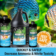 MICROBE-LIFT NITEH04 Nite-Out II Aquarium and Fish Tank Cleaner for Rapid Ammonia and Nitrite Reduction, Freshwater and Saltwater