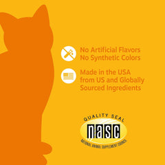 Zesty Paws Calming Chews for Cats - Composure & Relaxation for Everyday Stress & Separation - with Ashwagandha, Organic Chamomile, L-Theanine & L-Tryptophan – Bacon - 60 Count - Cat