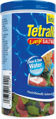 TetraMarine Large Saltwater Flakes, Nutritionally Balanced Fish Food for Saltwater Fish, 5.65 oz