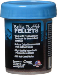 Omega One Betta Buffet 1.5mm Pellets, 1 oz