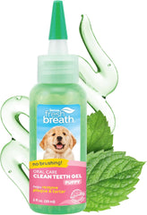TropiClean Fresh Breath Dog Toothpaste for Teeth Cleaning, Breath Freshener, Easy to Use Plaque & Tartar Remover Gel