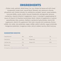 Petcurean Summit Range Rotisserie, Dry Cat Food, Chicken Meal and Turkey Meal Adult Recipe with Grains, 12 lb Bag