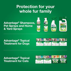 Advantage Dog Flea Treatment Spray | Kills Fleas & Ticks | Dog Flea Spray