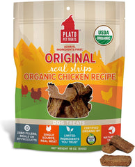 PLATO Original Real Strips Organic Chicken