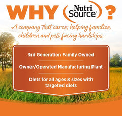 NutriSource Choice Dry Dog Food, Turkey Meal & Barley Recipe