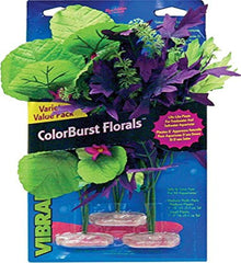 Blue Ribbon Pet Products Vibran-Sea Flowering Cluster Aquarium Plant Assortment