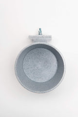 Lixit Kennel Cage Water Bowl Hanging - Non Spill Dog Crate Bowls - Durable Crate Water Bowl for Pets - Securely Attaches to Cage for Convenient Feeding and Drinking (20oz, Granite)