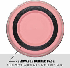 Loving Pets Bella Dog Bowls- Stainless Steel Dog & Cat Bowls - Spill Proof Dog Food Bowl, Cat Bowl, Puppy Essentials & Pet Supplies Great for Home & Travel