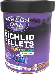 Omega One Super Color Sinking Cichlid Pellets