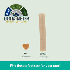 ARK NATURALS Breath Bursts Brushless Toothpaste Dog Treats, Dog Dental Bits for Small Breeds, Unique Texture Helps Clean Teeth & Freshen Breath, Peppermint