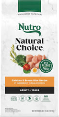 Nutro Natural Choice Adult Dry Dog Food, Chicken and Brown Rice Recipe