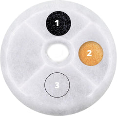 Catit Triple Action Replacement Original Water Fountain Filters – Official Replacement Filters for Catit Cat Drinking Water Fountains