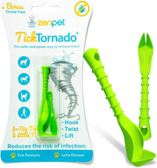 ZenPet Tick Tornado - Tick Remover for Dogs & Cats & People - Value Pack