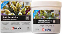 Red Sea Reef Foundation B Alkalinity (KH) Supplement, 1kg Powder - Boosts Carbonate Levels for Strong Coral Skeletons in Reef & Marine Aquariums