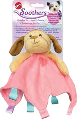 SPOT Soothers - Blanket - Soft and Cuddly Dog & Puppy Toy with Lavender Scented Beads to Calm and Relax Your Pet, Provides Separation Anxiety Relief Due to Travel, Thunder and Loud Noises