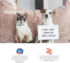 NaturVet Bitter Yuck! No Chew Spray for Dogs, Cats, and Horses Pet Training Spray, Liquid, Made in The USA, 8 Ounce