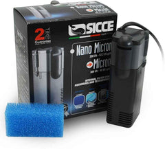 Sicce MICRON Internal Filter, 65GPH, Submersible, Plastic, Water Purification Unit