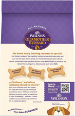 Old Mother Hubbard Wellness P-Nuttier Dog Biscuits, Natural, Training Treats, Peanut Butter Flavor, Large Size, (3.3 Pound Bag)