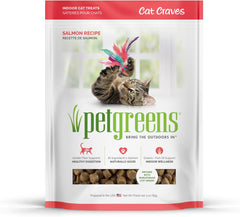 Pet Greens Treats Savory Salmon Semi-Moist Cat Treats 3 Ounce