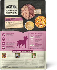 ACANA Wholesome Grains Dry Dog Food, Small Breed Recipe, Chicken and Turkey Dog Food