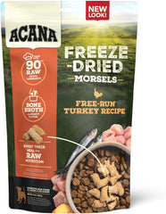 ACANA Freeze Dried Dog Food Meal & Topper, Grain Free, High Protein Free-Run Turkey Recipe