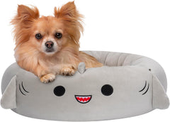 Squishmallows Gordon Shark Pet Bed - Ultrasoft Official Squishmallows Plush Pet Bed