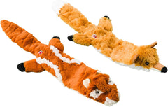 Skinneeez Extreme Quilted Raccoon - Durable, Stuffing Free Dog Toy with 4 Layers of Diamond Stitched Fabric & 2 Squeakers- Ideal for Medium and Large Aggressive Puppies and Dogs