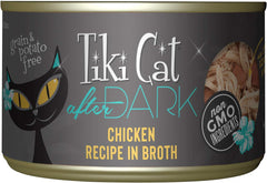 Tiki Cat After Dark, Chicken, High-Protein and 100% Non-GMO Ingredients, Wet Cat Food for Adult Cats
