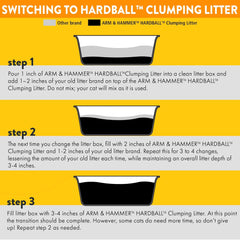 Arm & Hammer Hardball Lightweight Clumping Cat Litter
