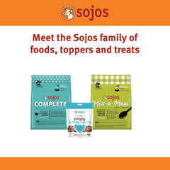 Sojos Natural Pet Food Simply Lamb Dog Treats, 4 Ounces Each, 100 Percent Raw Freeze-Dried Meat