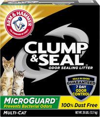 Arm & Hammer Clump & Seal MicroGuard Cat Litter