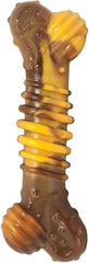 Nylabone Flavor Frenzy Dental Bone Power Chew Toy, Dog Toys for Aggressive Chewers, Philly Cheesesteak, X-Large - 50+ lbs, 1 Count