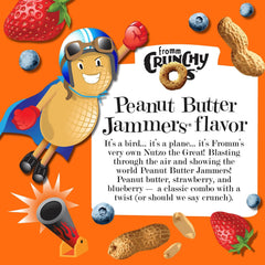 Fromm Crunchy Os Peanut Butter Jammers Dog Treats - Premium Crunchy Dog Treats - Peanut Butter Recipe